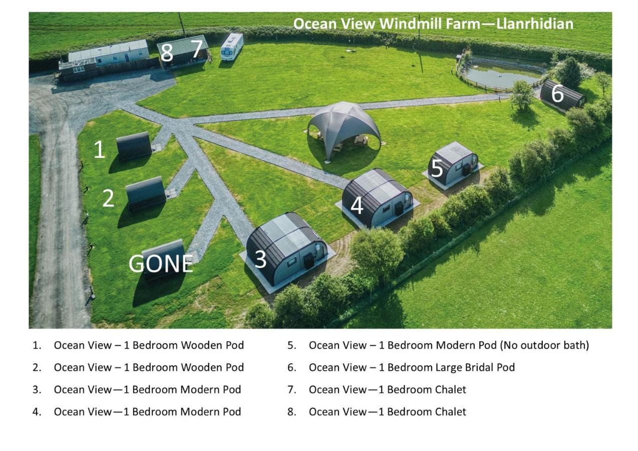 Ocean View 5 - 1 Bedroom Modern Pod - Llanrhidian Luaran gambar